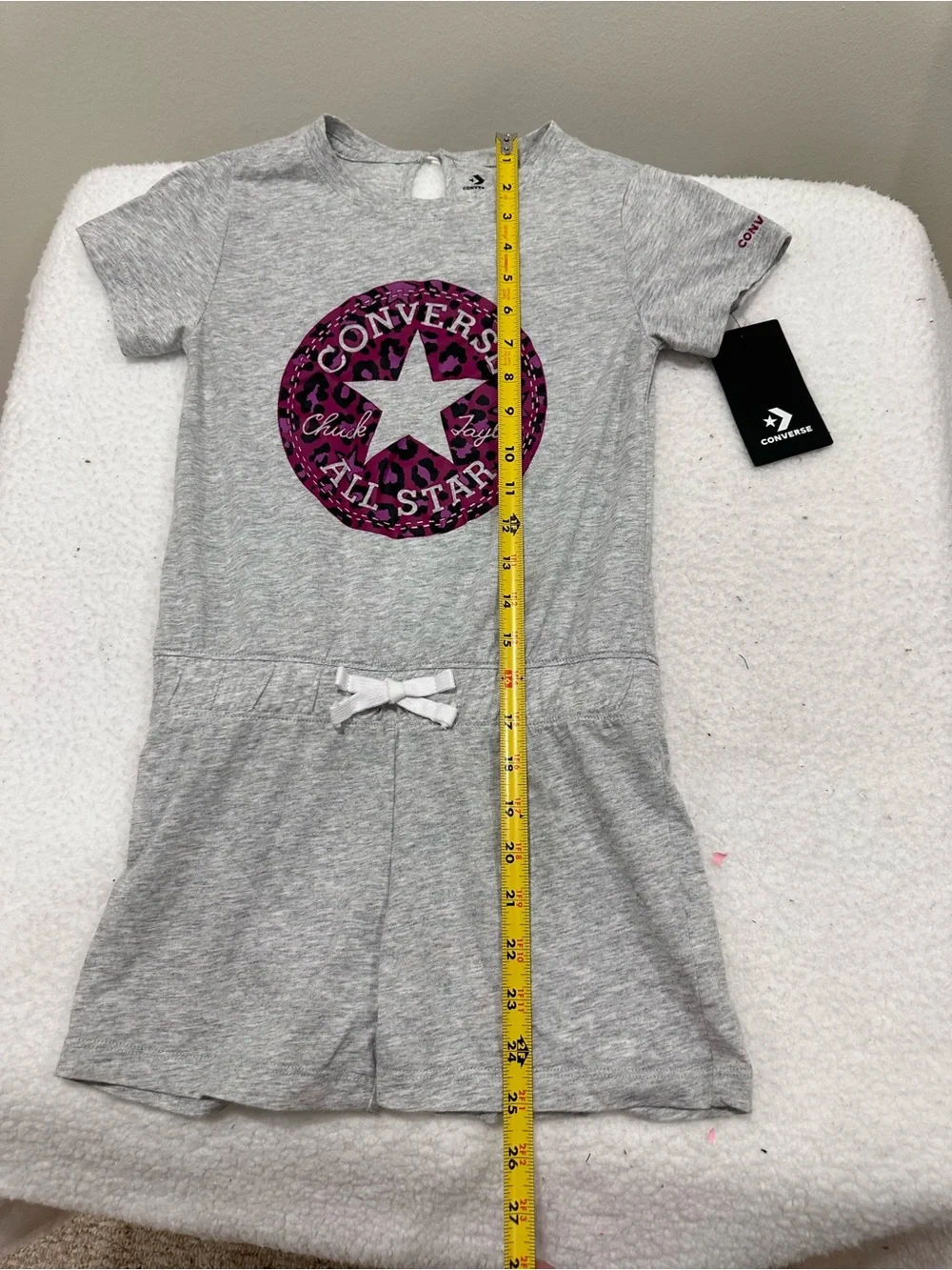 Girl’s Size Small Converse Romper